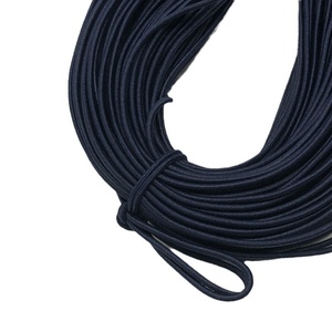 Fabrik-Großhandel 1mm 100% Baumwolle Farbiges Verschleißfestes Hochelastisches Gummiband Bekleidungszubehör Elastisches Seil Makramee - Product Image 5