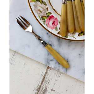 Ensemble de 10 fourchettes à fruits en résine françaises, outils élégants pour les légumes, pour servir et présenter - Product Image 2