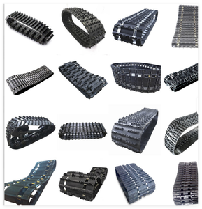 Venta al por mayor pequeño modelo de robot de pista de goma natural correa de goma oruga piezas de maquinaria de construcción hechas en China - Product Image 5