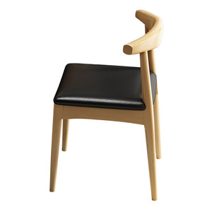 Hiện đại Bắc Âu <span class=keywords><strong>monoblock</strong></span> ghế ăn bằng gỗ trăng thiết kế cho phòng khách và trẻ em bên cho phòng ăn bảng - Product Image 5