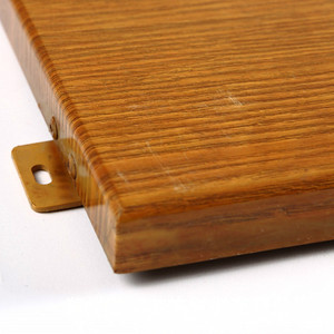 Panel de Revestimiento de Aluminio con Imitación de Madera, Revestimiento Metálico con Diseño de Grano de Madera, Panel de Pared Interior y Exterior - Product Image 5