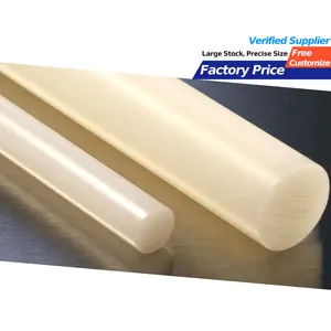 PVDF塑料棒耐用且有弹性的PVDF圆棒，适用于各种应用