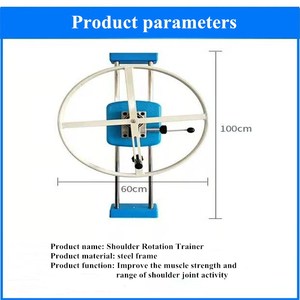 Alat Rehabilitasi Medis SCIENSMED, Roda Bahu, Alat Latihan Fisioterapi yang Dapat Disesuaikan untuk Rumah Sakit dan Klinik - Product Image 4