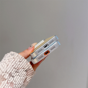 เคสโทรศัพท์แม่เหล็กสีด้านแบบหรูหราสำหรับ iPhone 17 16 15 14 13 12 Pro Max สีพื้น ป้องกันการกระแทก - Product Image 5