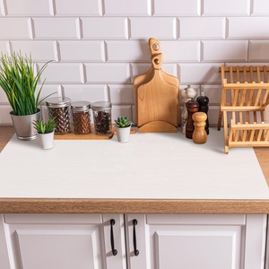 Extra Large Calendering & Food Grade Silicone Place Mat <b>Table</b> <b>Protector</b> <b>Heat</b> <b>Resistant</b> (48x24 Inches Translucent) - Product Image 3