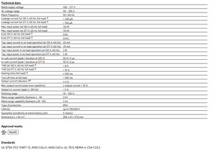 Tridonics 28002167 Entrada de voltaje amplio universal 120 1.4A 0-10V IP67 Fuente de alimentación LED W - Product Image 4