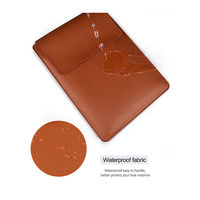 Étui pour ordinateur portable multifonctionnel en cuir PU, housse pour ordinateur portable, support pour ordinateur, sac à dos pour ordinateur portable d'affaires, sac pour ordinateur portable pour les voyages