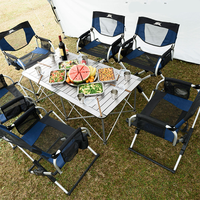 Professionnel personnalisé grand directeur chaise noir pliant maquillage maquilleur chaise chaise Portable mise à niveau