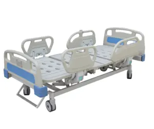 Medical Equipment Motorized Hospital Bed Five Functions Electric Hospital ICU Bed