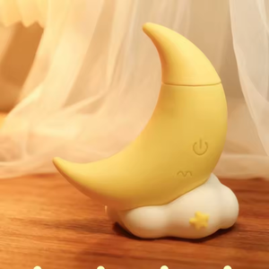 Massaggiatore Vibrante a Forma di Luna Gialla per Clitoride e Capezzoli Femminili, per Preliminari e Sensualità di Coppia, Prodotto per Adulti - Product Image 5