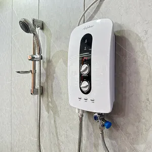 OEM新设计，带泵IPX4高品质浴室淋浴酒店使用5.5kw水龙头即时电加热水