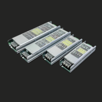 HX-60ALT-24 Triac 0-10V Alimentation LED à intensité variable simple C/V sans ventilateur mince pour intérieur 60W 2A 24V AC/DC Transformateur de pilote LED pour éclairage