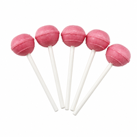 Fabricant OEM de sucettes halal au xylitol, formes plates personnalisées, boules rondes et sucettes pour enfants à motifs de dessins animés, bonbons durs sous marque privée