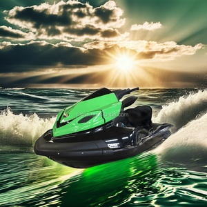 Hison Venta directa de fábrica 1400cc Cool Water Sports <span class=keywords><strong>Jet</strong></span> <span class=keywords><strong>Ski</strong></span> con motor de 4 tiempos <span class=keywords><strong>Segunda</strong></span> <span class=keywords><strong>mano</strong></span> Fibra de vidrio ATV Speed Boat - Product Image 3