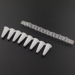 Tang Dynasty Centrifuge Tubes 0.1ml Clear <b>Flat</b> <b>Cap</b> For Lab Use 200 Sets Pack - Product Image 2