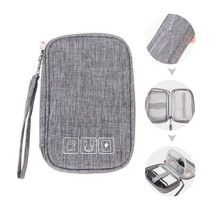 USB Data Cable Wire Power Earphone Organizer Gadget Packing Cubes Digital Charger Computer Data Cable Storage Bag