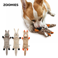 Jouet en peluche pour chien PV en gros, résistant aux morsures, durable, pour jeu interactif