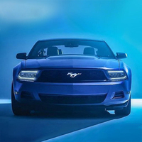 Ensemble de phares LED RoadRage pour Ford Mustang 2005 - 2009, projecteur, feux de jour, clignotants dynamiques, lampe de phare