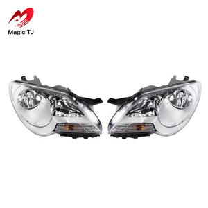 Conjunto de faros LED originales de alta calidad para Volkswagen <span class=keywords><strong>Bora</strong></span> 2009-2012 modelos <span class=keywords><strong>blanco</strong></span> negro inferior 6000K Color haz Alto y Bajo - Product Image 4