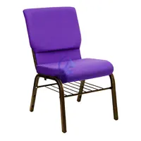 공장 직매 교회를 위한 새로운 디자인 주문 금속 쌓을수 있는 강당 의자