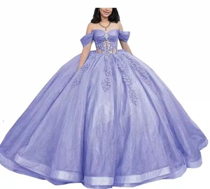 Abito da Sera 2026 Nuovo Elegante per Banchetti e Feste, da Socialite e <span class=keywords><strong>Hostess</strong></span>, in Tulle con Applicazioni, Lunghezza al Pavimento, Spalle Scoperte, Effetto Illusione - Product Image 4