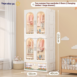 Armadio per bambini semplice pieghevole per bambini, - Product Image 4