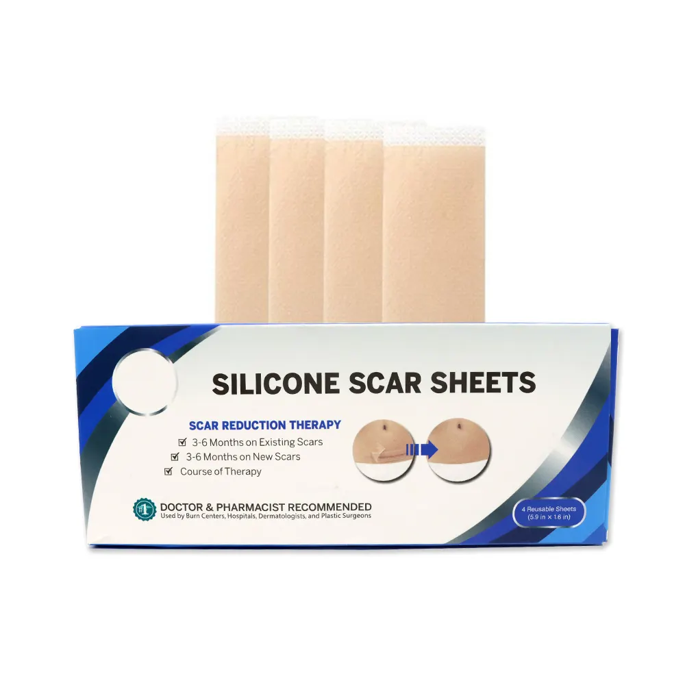 silicone Gel Sheet Marks Removal Tape For Scars