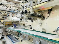 Máquina para Fabricar Pañales para Bebés con Servomotor Completo de Nuevo Diseño, Maquinaria para la Producción de Pañales Desechables para Bebés