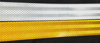 Autocollant réfléchissant PVC/PET certifié ECE haute visibilité
