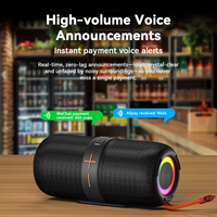 Speaker LS-X1 Premium 40W RGB, Bass Stereo yang Kaya, Pencahayaan Pesta Dinamis, Sinkronisasi Nirkabel Tanpa Hambatan