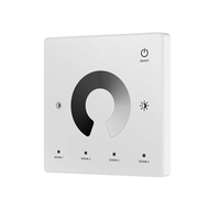 Skydance NOUVEAU Écran tactile en verre mural RF ultra-mince Télécommande alimentée par batterie pour lumières LED