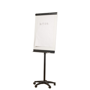 5-Star Flip Chart Pizarra Tablero de borrado en seco Altura ajustable Soporte de metal Caballete plegable para pintar - Product Image 2