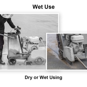 Lame de scie diamantée segmentée SHDIATOOL 4,5-16 pouces, denture de protection en forme de U, <span class=keywords><strong>disque</strong></span> de coupe et de meulage pour asphalte et béton - Product Image 3