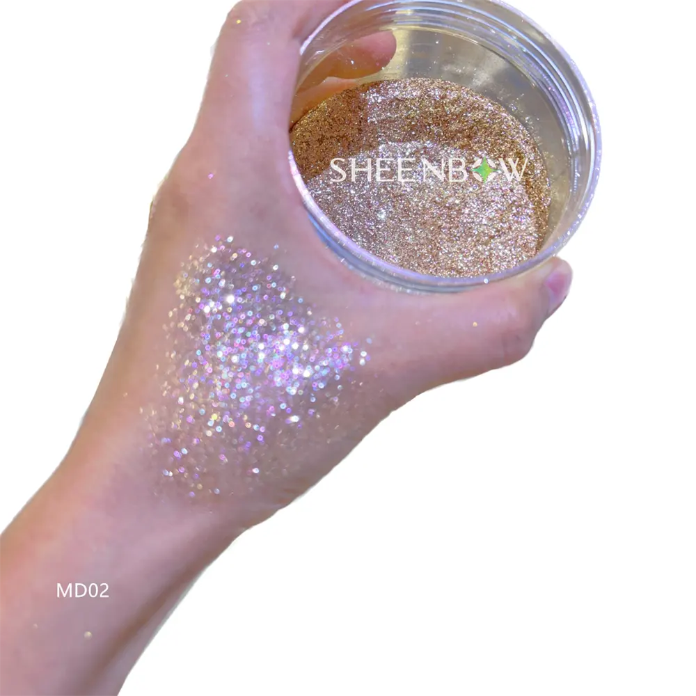 Private Label Eyeshadow Pigment Makeup Glitter Eye Shadow Powder Diamond Sparkle