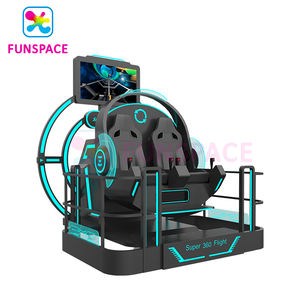 Simulador <span class=keywords><strong>de</strong></span> Realidad Virtual Funspace VR Super 360 9D, Máquina <span class=keywords><strong>de</strong></span> Juegos <span class=keywords><strong>de</strong></span> Realidad Virtual <span class=keywords><strong>de</strong></span> 360 Grados para 2 Jugadores en Casa - Product Image 3