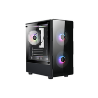 Nouveau modèle boîtier de jeu PC M-ATX pour armoire PC de bureau boîtier d'ordinateur et tours châssis PC USB3.0 avec panneau en maille