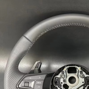 Volant en fibre de carbone sur mesure pour <span class=keywords><strong>Audi</strong></span> <span class=keywords><strong>RS</strong></span> A3 A4 A5 A6 C7 B8 R8 S3 S4 S5 Q3 <span class=keywords><strong>Q5</strong></span> Q7 A7 S7 TT RS3 RS5 RS6 RS7 B9 - Product Image 5