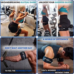 Bomba de Aire Inteligente que Controla los Brazaletes de Entrenamiento con Limitación de Corriente BFR para Brazos y Piernas Manguitos de Entrenamiento de Resistencia a Mordeduras Duraderos <span class=keywords><strong>Physi</strong></span> BFR - Product Image 4