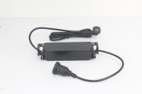 Prise de courant de bureau 1 prise chinoise 1 USB A 1 Type C Noir