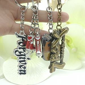 定制畅销公司标志金属3D青铜压铸金属钥匙扣制造商 - Product Image 3