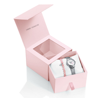Boîte cadeau personnalisée pour montre OEM, petite boîte pour montre mécanique de marque pour femmes et hommes avec logo OEM
