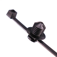Attaches de câble universelles 7 tailles Attache à glissière de câble à montage poussoir avec clips de routage de métier à tisser de voiture Contient une solution de gestion de fil de voiture