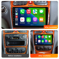 MEKEDE-Radio con GPS para coche, dispositivo con Android 12, 8 núcleos, 8, 256GB, IPS, DSP, 2 dines, 4G/WIFI, para Benz C, CLK, G, Viano, Vito, W203, W209, W463, W639