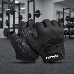 Ventilated <b>Weight</b> Lifting <b>Gloves</b>, Thick Padded Workout Gym <b>Gloves</b> with Full Palm Protection & Grip & Shock Absorption for Women - Product Image 1