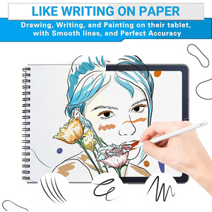 Galaxy Tab S8 Plus 2022/<span class=keywords><strong>S7</strong></span> FE 2021/<span class=keywords><strong>S7</strong></span> Plus12.4インチの取り外し可能な再利用可能なペーパースクリーンプロテクターのように - Product Image 5