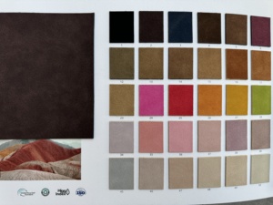 Оптовая продажа с фабрики: Тисненая искусственная кожа ПВХ/ПУ, синтетическая кожа наппа для автомобильных сидений, сумок, ноутбуков, диванов, одежды - Product Image 5