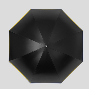 Ombrello da Golf da uomo antivento ombrellone da sole con rivestimento nero impermeabile logo personalizzato ombrello da pioggia in fibra colorata 8K - Product Image 6