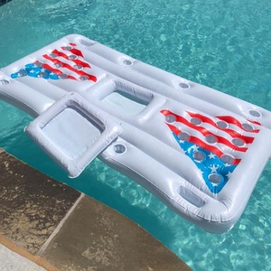 Customize <strong>Inflatable</strong> <strong>Pool</strong> Beer Pong <strong>Table</strong> <strong>Float</strong> Toy for <strong>Pool</strong> Party - Product Image 4