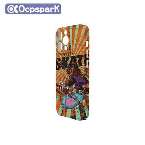 Oopspark Coque de téléphone à sublimation 3D Coque de téléphone portable imprimable Impression de logo personnalisé Coque de téléphone vierge