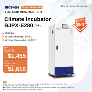 Incubadora Climática Artificial BIOBASE BJPX-E280 con 30 Grupos de Programas y Simulación de Ciclo Diurno para Laboratorio - Product Image 1